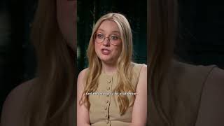 Dakota Fanning Teases The Watchers amp True Crime Docuseries With Elle Fanning [upl. by Ilise199]