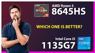 AMD Ryzen 5 8645HS vs INTEL Core i5 1135G7 Technical Comparison [upl. by Mullen759]