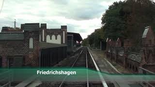 Führerstandsmitfahrt SBahn Berlin S 3 Erkner Ostbahnhof [upl. by Edrahc]