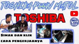 Simak pengerjaan dan penjelasan laptop toshiba P55W matitotal toshiba [upl. by Siram548]