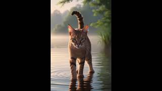 cats may catch fish as a source of food [upl. by Aisatsan517]