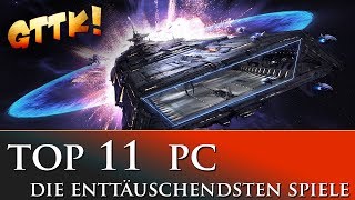 Top 11  Die enttäuschendsten PC Spiele 2013 von GTTK [upl. by Nemrak]