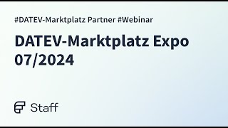 DATEV Marktplatz Expo Fastdocs 072024 [upl. by Nagirrek]