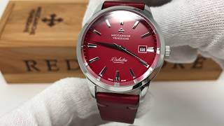 Meccaniche Veneziane Watch Redentore RUBINO RED Automatic Swiss Made [upl. by Allenad]