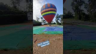 Hot air balloon ride at munnar  experience balloon ride [upl. by Jacky]