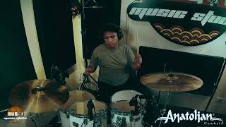 Wish You Were Here Drum cover by Jano of 17 Fnland [upl. by Myrvyn]