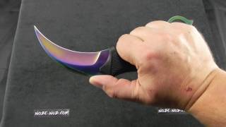 UC3113 United Cutlery Rainbow Honshu Karambit [upl. by Mazur896]