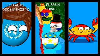 Recopilación de Mis Countryballs Con mi Voz contryballs shorts humor viral [upl. by Aratahs]