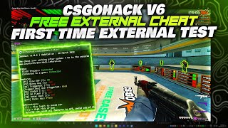 FIRST TIME USING A FREE CSGO EXTERNAL CHEAT  SHOWCASE  TEST [upl. by Ydnim]