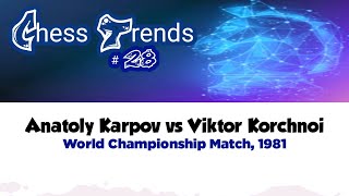 Anatoly Karpov vs Viktor Korchnoi • World Championship Match 1981 [upl. by Millwater]