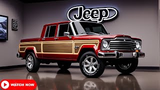 2025 Jeep Wagoneer Pickup  The Biggest Most Powerful Pickup [upl. by Aggappera]