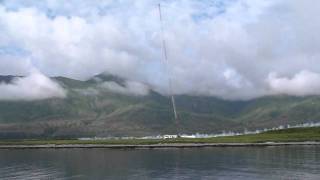 Coast Guard Loran Station Attus tower demolished [upl. by Sert413]