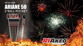 2 INCH BALL ROCKET ► HF24149R ► RIAKEO FIREWORKS [upl. by Pasahow425]