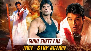 Sunil Shetty Ka Back To Back Action  Aaghaz  Sushmita Sen  Superhit Bollywood Action Movie [upl. by Gilli]