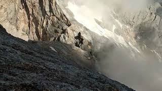 Marmolada vetta dalla ferrata e via normale in discesa [upl. by Idleman]