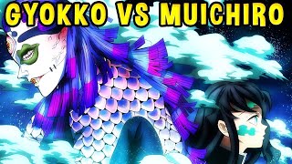 Muichiro vs Gyokko FULL FIGHT  Demon Slayer [upl. by Prud747]