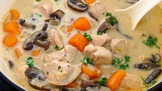 Blanquette de poulet si délicieuse que vous pouvez la cuisiner tous les jours Recette simple [upl. by Pacien755]