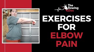 Golfers Elbow Exercise  Tennis Elbow Exercise  Rowing Exercises for Elbow Pain  Tyler Twist [upl. by Aliab]