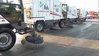 Máquinas Barredoras Dulevo 5000 Evolution  PANAMÁ 📱507 68549829  Street Sweeper Machine Cleaner [upl. by Rimma]