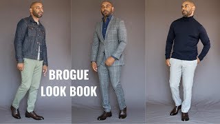 How To Wear Brogue Dress Shoes [upl. by Bradski]