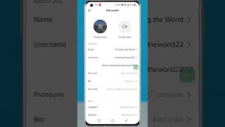 How to Add Your Pronouns to Your TikTok Profile shorts [upl. by Zilber977]