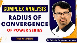 Radius of Convergence  Power Series  Complex Analysis [upl. by Reeba]