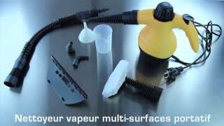 Le nettoyeur vapeur portatif par Clean Up [upl. by Ytirehc318]