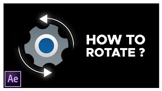 ✅After Effects Tutorial  Constant Rotation of an Image [upl. by Ealasaid]