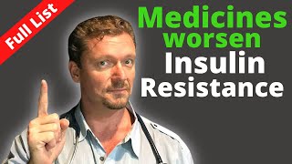 Medicines that Worsen Insulin Resistance Do you take One [upl. by Alien]