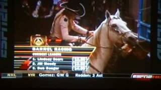 NFR Barrel Racing Round 7 [upl. by Greenfield85]