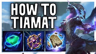 A PRO PLAYERS GUIDE TO TIAMAT NEW PATCH  Tiamat PlaybyPlay Ranked Conquest [upl. by Akkire]