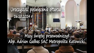 Uroczystości Poświęcenia Ołtarza [upl. by Ahsilam]