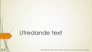 Utredande text كيف تكتب [upl. by Rosaline582]