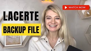 Lacerte Backup File  Master Lacerte Backups Zip vs Single File Method [upl. by Lai]