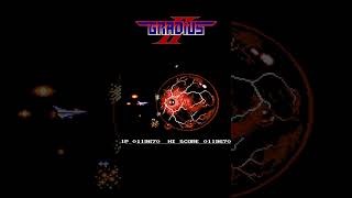 Enemigo Zelos Force gradius2 shorts juegos [upl. by Elatnahs]