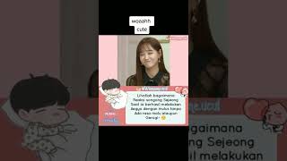 ketika sejeong aegyo bikin gemes [upl. by Jadwiga]