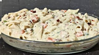 creamy white sauce pastha recipemalayalampastha recipe indian styleJasbis Kitchenപാസ്ത 🔥👌🏾💯 [upl. by Assert]