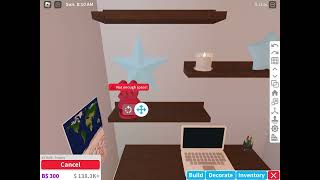 Rebuilding my house pt4 roblox bloxburg idk [upl. by Pickard]