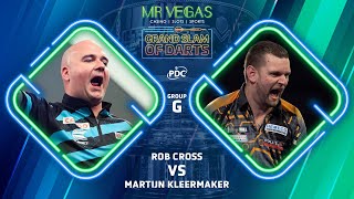 PDC Grand Slam of Darts 2023 11 11  Rob Cross vs Martijn Kleermaker  HUN [upl. by Shorter]