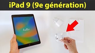 Apple iPad 9 iPad 9e génération – Accessoires inclus dans la boîte Chargeur A2347 et câble [upl. by Magdau]