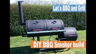 DIY Barbecue Smoker Build [upl. by Herta]