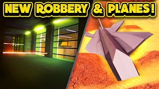 NEW ROBBERY amp PLANES COMING TO JAILBREAK ROBLOX Jailbreak [upl. by Harl]