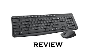 Logitech MK235 Wireless Keyboard and Mouse Combo Review [upl. by Rihana]