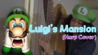 Luigis Mansion Theme Harp Cover [upl. by Peder]