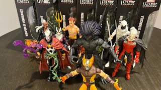 Marvel Legends Strange Tales Blackheart BAF Wave [upl. by Ekal40]