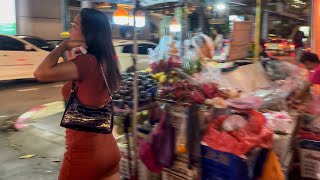 🇹🇭 4K HDR  50 Mins Night Walk from Bangkok Siam to Asok  Thailand Walking Tour [upl. by Daven]