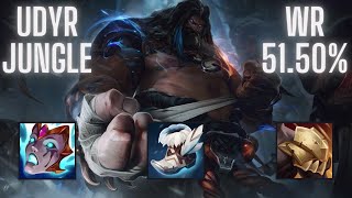 Tank Udyr Build is OP  Udyr Jungle Guide [upl. by Gardia]