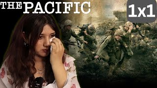 The Pacific 1x1 quotPart Onequot REACTION first time watching episode 1 [upl. by Ahsatel530]