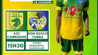 ASC CAMBERENE vs DON BOSCO en direct  1er mitemps [upl. by Bertha]