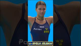 The Most Super Beautiful Captivating Female Diver  🥰 Emilia Nilsson Garip  shorts diving [upl. by Adnilrev108]